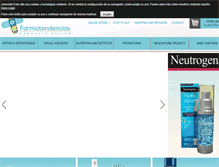Tablet Screenshot of farmatendencias.com
